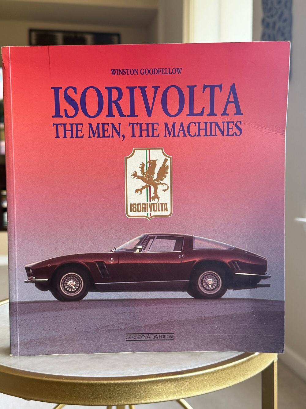 Isorivolta The Men The Machines 2009 Winston Goodfellow Italian Car Giorgio Nada